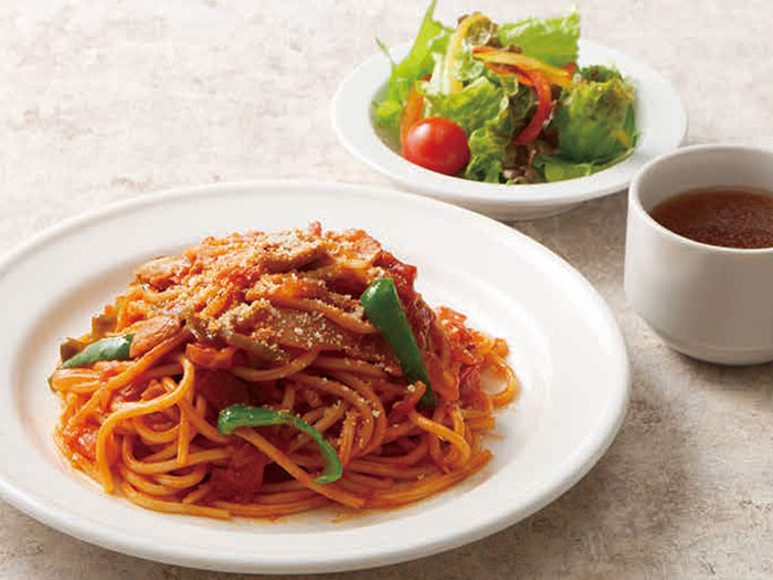 昔なつかしい ナポリタンセット