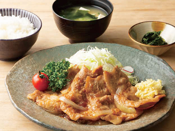 生姜焼き定食